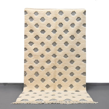 Authentic Beni Ourain Rug 5 x 8.8 feet / 153 x 270 cm - Ettilux Home